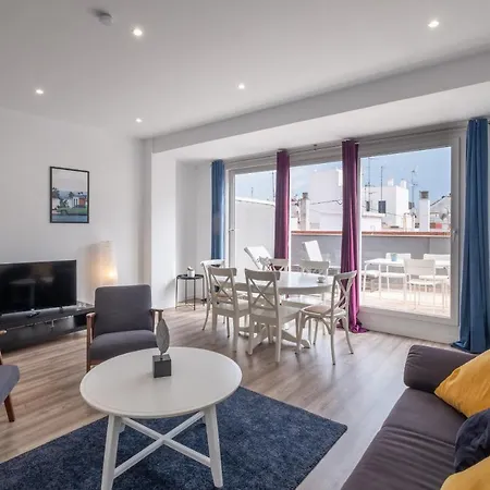 Modern Penthouse With Private Terrace Apartamento Valência