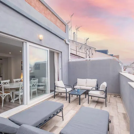 Modern Penthouse With Private Terrace * Valencia